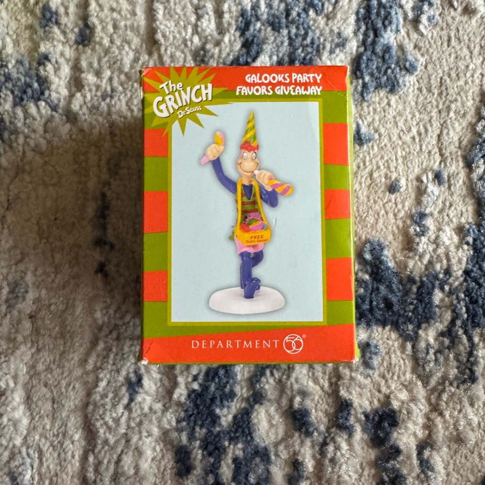 Department 56 The Grinch Party Favor Figurine - Multicolor